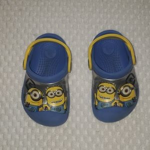 minion crocs for toddler